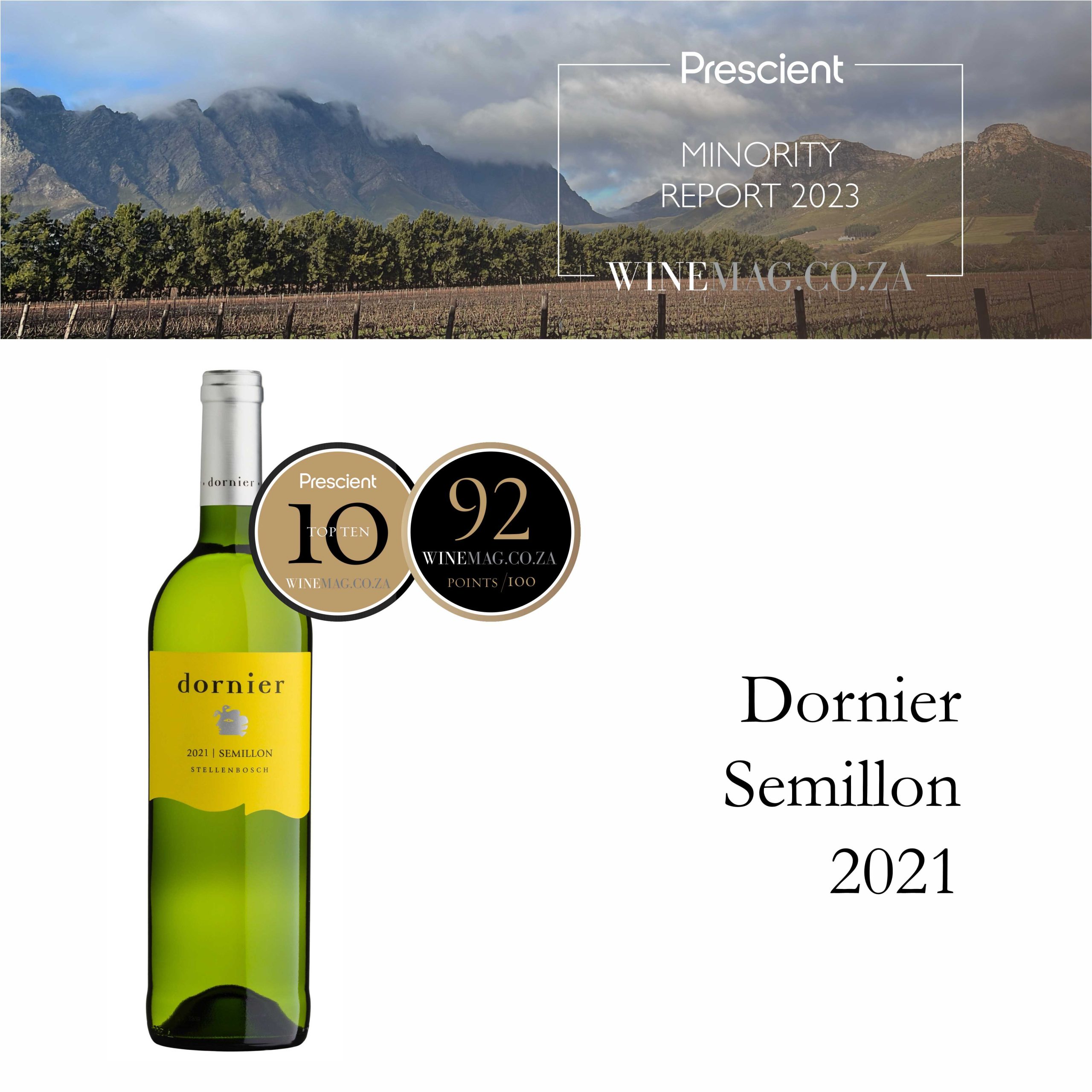 Dornier Semillon secures TOP 10